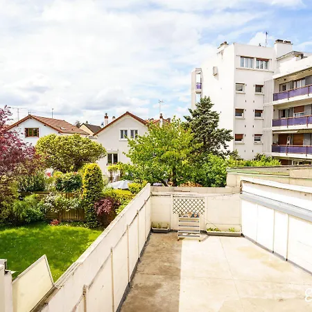Parking Rue Gratuit - 20 Pour Cent Sur Escale-Marne,Fr - De 1 A 10 Personnes - Vue Panoramique, Lave Linge, 10Mn Metro 8, Rer A - Garde A Bagage Gratuite 24-7 - 2Eme Etage Appartement Maisons-Alfort Kamer foto