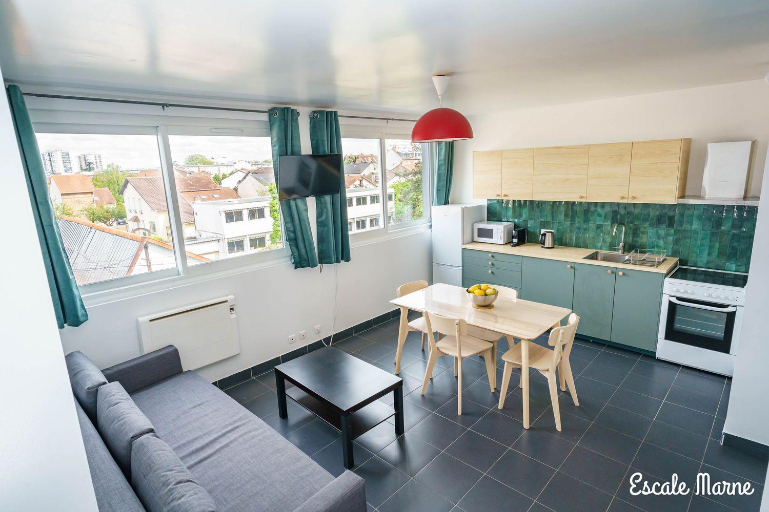 Parking Rue Gratuit - 20 Pour Cent Sur Escale-marne,fr - De 1 A 10 Personnes - Vue Panoramique, Lave Linge, 10mn Metro 8, Rer A - Garde A Bagage Gratuite 24-7 - 2eme Etage Appartement Maisons-Alfort